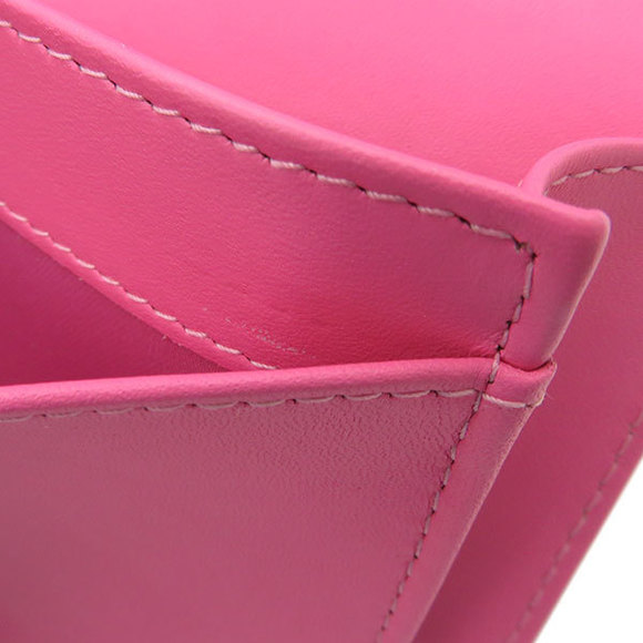 Chanel long wallet coco button flap wallet pink coco mark - Picture 9 of 10